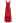 Crochet Trims Panelled Button Down Sleeveless Maxi Dress in Red