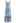 Crochet Trims Panelled Button Down Sleeveless Maxi Dress in Dusty Blue