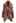 Plaid Pattern Rabato Coat in Coral