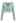 Crisscross Front Long Sleeves Ribbed Top in Mint