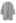 Basic Pockets Open Front Knit Cardigan in Grey