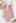 Bustier Open Back One-Piece Swimsuit in Pink