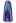 Tie Dye Chiffon Maxi Skirt in Purple