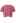 Floweret Button Front Eyelet Crop Cardigan in Rouge Pink