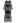 Black Floral Jacquard Crochet Trim Sheer Maxi Dress