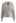 Cable Knit Wrap Front Crop Sweater in Linen
