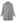 Effortless Chic Turtleneck Batwing Sleeve Hi-Lo Sweater in Grey