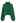 Turtleneck Braid Knit Crop Sweater in Green