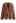 Wide Lapel Snug Faux Fur Coat in Caramel