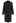 Single-Breasted Pocket Longline Coat in Black