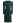 Braid Knit Gigot Sleeve Midi Dress in Dark Green