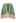 Color Blocked Hand-Knit Chunky Cardigan in Green