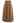 Versatile A-Line Belted Midi Skirt in Tan