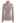 Turtleneck Long Sleeve Ribbed Knit Top in Taupe