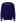 Pearl Trimmed Soft Knit Top in Navy