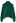 Pointelle Sleeve High Neck Hand-Knit Sweater in Green