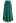 Satin Finish Bias Cut Midi Skirt in Emerald