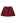 Glimmer Solid Color Mini Skirt For Kids