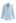 Shawl Collar Fringed Edge Tweed Blazer in Baby Blue