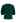 Bubble Sleeve Braided Ribbed Sweater in Dark Green
