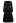 Wrap Front Buckle Belt Dress in Black