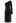 Slanted Shoulder Full Sequins Cocktail Dress in Black