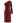 Slanted Shoulder Full Sequins Cocktail Dress in Burgundy