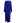 Glittery Velvet Wrap Midi Dress in Blue