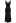 Slender Soft Knit Cami Dress in Black