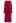 Breezy Ruffle Asymmetric Pleated Chiffon Maxi Dress in Red