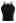 Halter Neck Racer Back Ribbed Top in Black