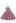 Big Bow Back Sleeveless Princess Dress in Pink For Kids