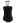 Halter Neck Ruched Front Swimsuit in Black