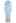 Soft Knit Contrast Hem Wrap Midi Dress in Baby Blue