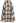 Plaid Tweed High-Waist A-Line Midi Skirt