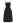 Fit and Flare Seamed Cami Dress in Black