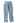 Side Button Wide Leg Jeans in Blue