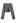 Boat Neck Crisscross Hi-Lo Sweater in Smoke