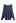 Boat Neck Batwing Sleeves Knit Top in Navy