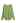 Boat Neck Batwing Sleeves Knit Top in Green