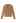 Elegant V-Neck Soft Fitted Top in Caramel