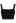 Ultra-Soft Ribbed Cami Knit Cropped Top in Black