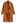 Free Myself Open Front Wool-Blend Coat in Pumpkin