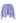 Open Front Pearly Fuzzy Knit Cardigan in Blue