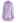 Fringe Hem Satin Long Sleeve Dress in Purple