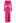 Knitted Crop Top and High Slit Maxi Skirt Set in Hot Pink