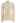 Rib Splicing Fitted Soft Knit Sweater in Cream
