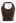 Halter Neck Backless Crop Top in Brown
