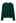 Ethereal Floral Lace Spliced Knit Top in Dark Green