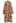 Bohemian Print Bubble Sleeves Frilling Dress